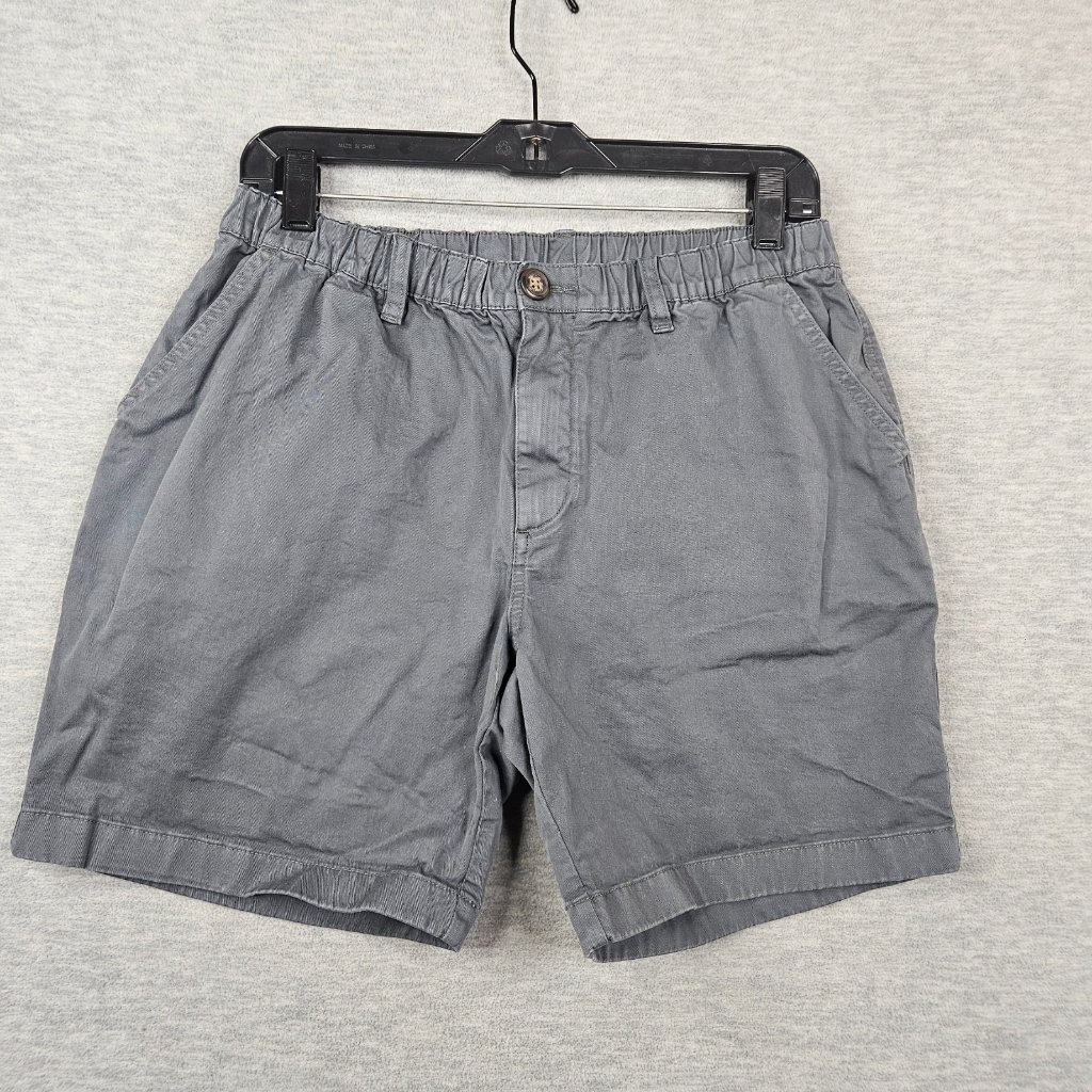 Chubbies Men's Dark Gray Elastic Waist Casual Pockets Shorts Size M